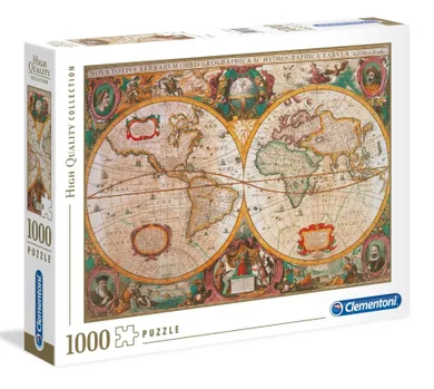 Clementoni, Antyczna Mapa, puzzle, 1000 elementów