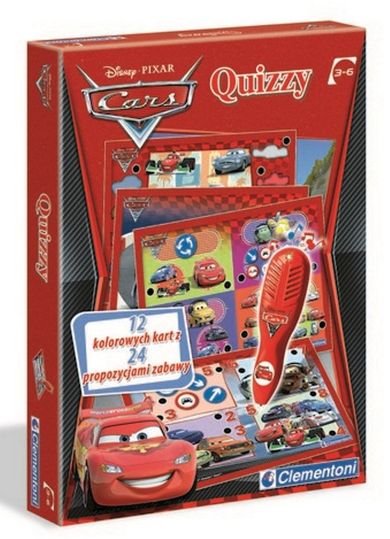 Clementoni, Auta, Quizzy, gra logiczna