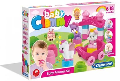 Clementoni, Baby Clemmy, Zestaw księżniczki, klocki