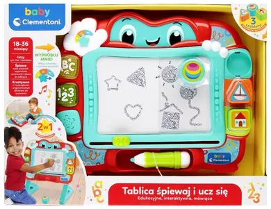 Clementoni, Baby, interaktywna tablica edukacyjna