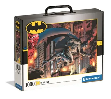 Clementoni, Brief Case, Batman, puzzle, 1000 elementów