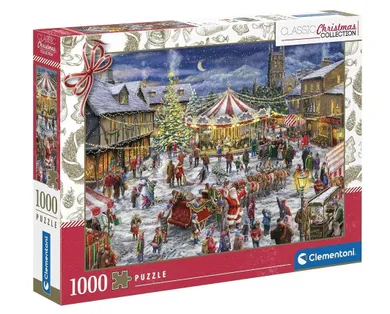 Clementoni, Classic Christmas Collection, puzzle, 1000 elementów