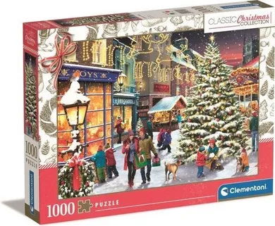 Clementoni, Classic Christmas Collection, puzzle, 1000 elementów