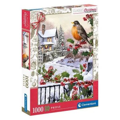Clementoni, Classic Christmas Collection, puzzle, 1000 elementów