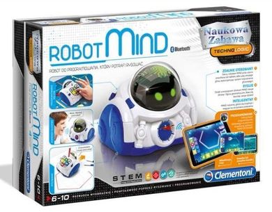 Clementoni, Coding Lab, Mind designer, robot, zabawka interaktywna