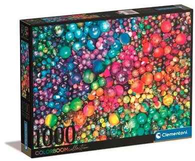 Clementoni, Colorboom Collection, Marbles, puzzle, 1000 elementów
