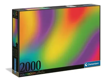 Clementoni, Colorboom, Pochyłość, puzzle, 2000 elementów