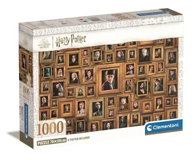 Clementoni, Compact, Impossible Harry Potter, puzzle, 1000 elementów