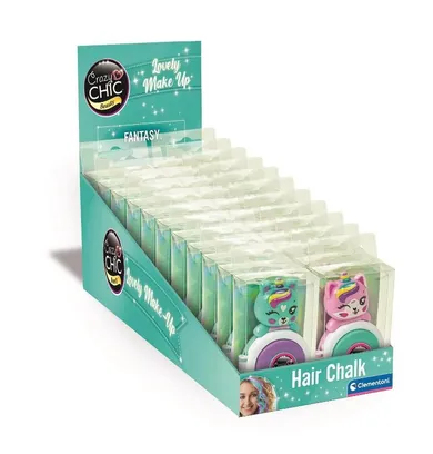 Clementoni, Crazy Chic, Kreda do włosów