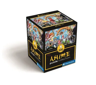 Clementoni, Cubes, Anime, One Piece, puzzle, 500 elementów