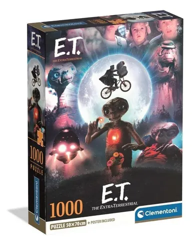 Clementoni, Cult movies E.T., puzzle, 1000 elementów
