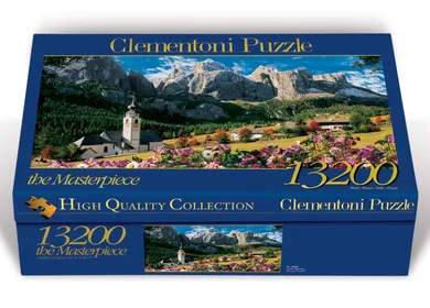 Clementoni, Dolomity, puzzle, 13200 elementów