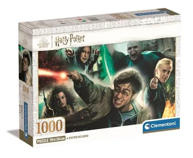 Clementoni, Harry Potter, puzzle, 1000 elementów