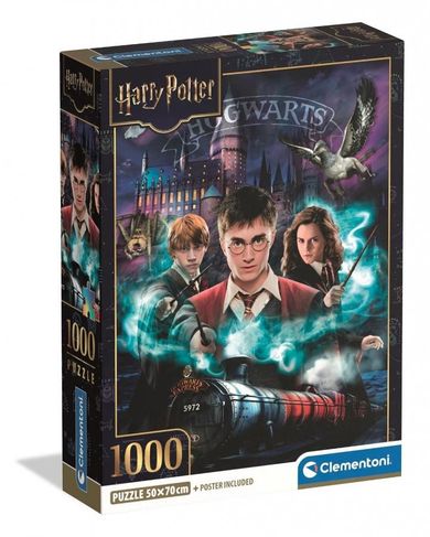 Clementoni, Harry Potter, puzzle, 1000 elementów