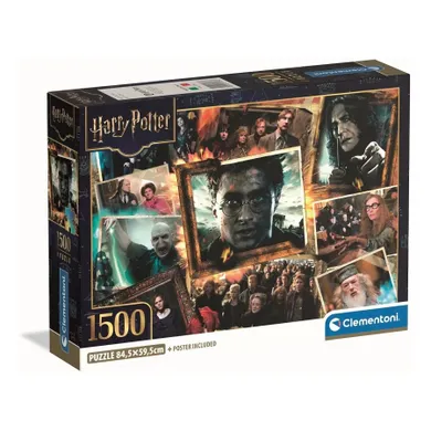 Clementoni, Harry Potter, puzzle, 1500 elementów