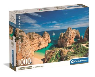 Clementoni, High Quality, Algarve Bay, puzzle, 1000 elementów