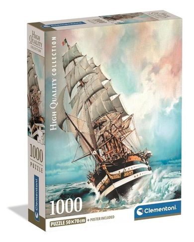 Clementoni, High Quality, Amerigo Vespucci, puzzle, 1000 elementów
