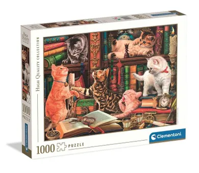 Clementoni, High Quality, Curious Whiskers, puzzle, 1000 elementów