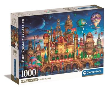 Clementoni, High Quality, Downtown, puzzle, 1000 elementów