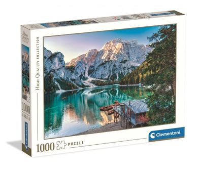 Clementoni, High Quality, Emerald Lake Braies, puzzle, 1000 elementów