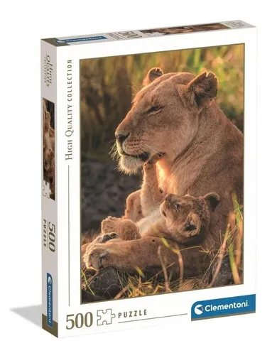 Clementoni, High Quality, Feline Love, puzzle, 500 elementów