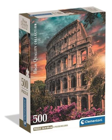Clementoni, High Quality, Flavian Amphitheatre, puzzle, 500 elementów