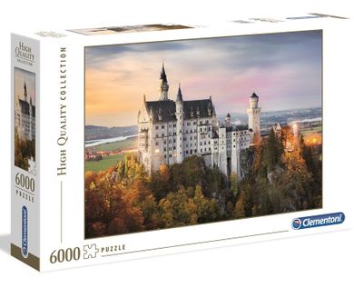 Clementoni, High Quality, Neuschwanstein, puzzle, 6000 elementów