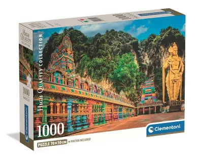 Clementoni, High Quality, Painted Batu Caves, puzzle, 1000 elementów