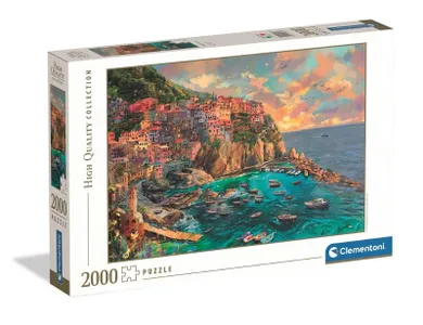 Clementoni, High Quality, Painted Manarola, puzzle, 2000 elementów
