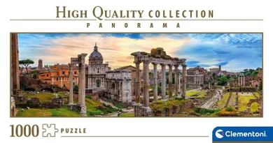 Clementoni, High Quality, Panorama, Twilight Over The Eternal Empire, Rzym, puzzle, 1000 elementów