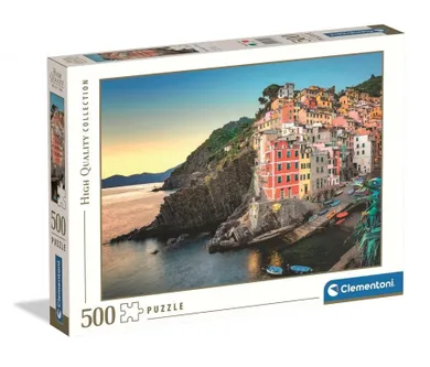 Clementoni, High Quality, Riomaggiore Coast, puzzle, 500 elementów