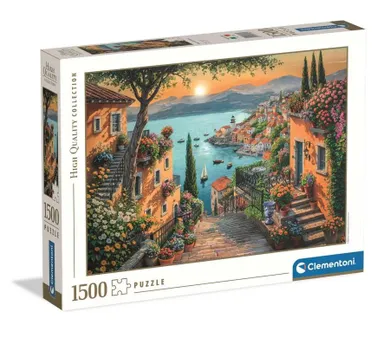 Clementoni, High Quality, Steps To The Harbor, puzzle, 1500 elementów