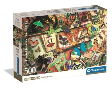 Clementoni, High Quality, The Butterfly Collector, puzzle, 500 elementów