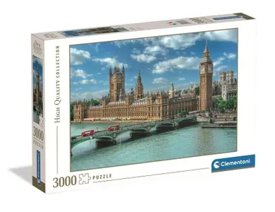 Clementoni, High Quality, The Houses Of Parliament, puzzle, 3000 elementów