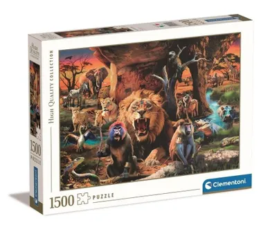 Clementoni, High Quality, The Tribal Society, puzzle, 1500 elementów