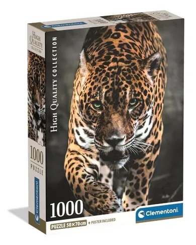 Clementoni, High Quality, Walk Of The Jaguar, puzzle, 1000 elementów