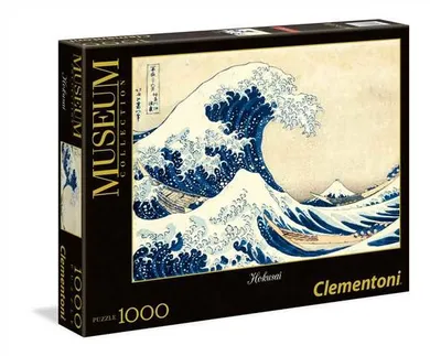 Clementoni, Hokusai: La Grande Onda, puzzle, 1000 elementów