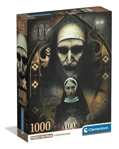 Clementoni, Horror Collection, The Nun, puzzle, 1000 elementów