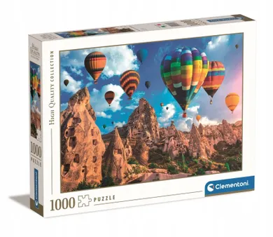 Clementoni, HQ Balloons In Cappadocia, puzzle, 1000 elementów