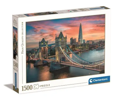 Clementoni, HQ London twilight, puzzle, 1500 elementów