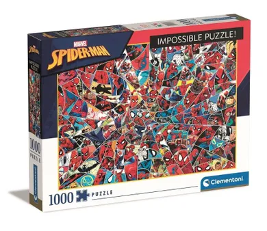 Clementoni, Impossible Puzzle, Spider-Man, puzzle, 1000 elementów