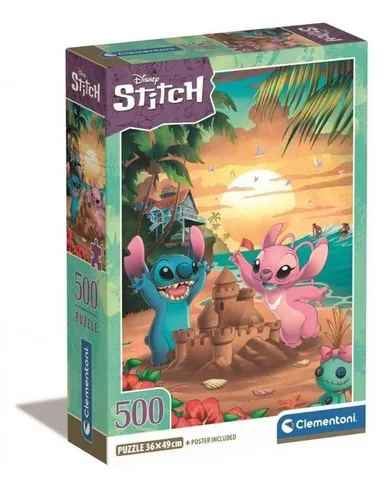 Clementoni, Lilo i Stitch, puzzle, 500 elementów