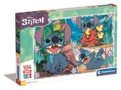 Clementoni, Lilo i Stitch, puzzle Maxi, 104 elementy