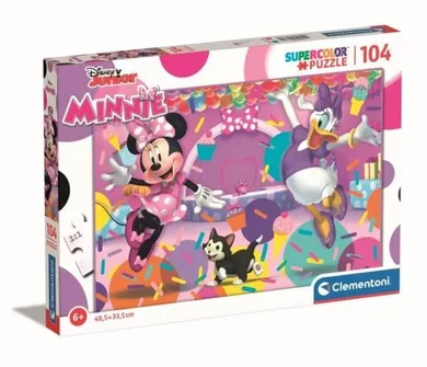 Clementoni, Minnie Mouse, puzzle, 104 elementy