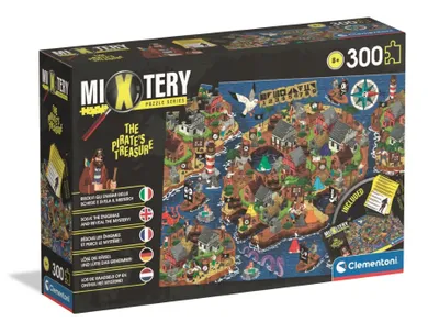 Clementoni, Mixtery, The Pirate’s Treasure, puzzle, 300 elementów