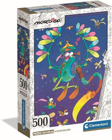 Clementoni, Mordillo, The Journey, puzzle, 500 elementów