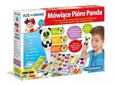 Clementoni, Mówiące pióro Panda, zabawka edukacyjna