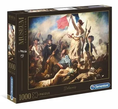 Clementoni, Museum Collection, Liberty Leading The People, puzzle, 1000 elementów