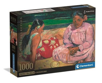 Clementoni, Museum, Gauguin, Femmes De Tahiti, puzzle, 1000 elementów