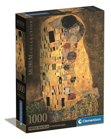 Clementoni, Museum, Il Bacio, puzzle, 1000 elementów